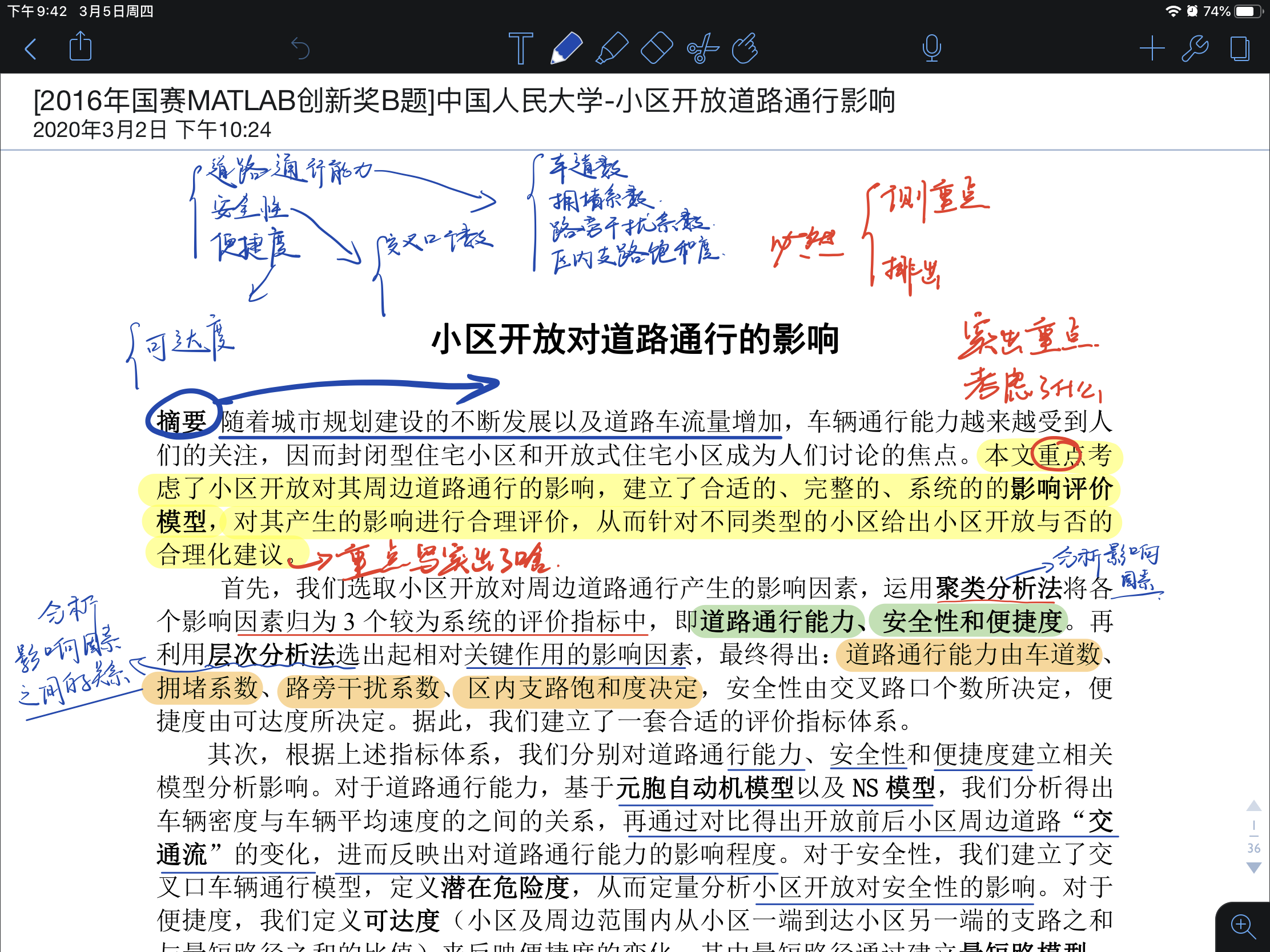 mcm写作基本流程